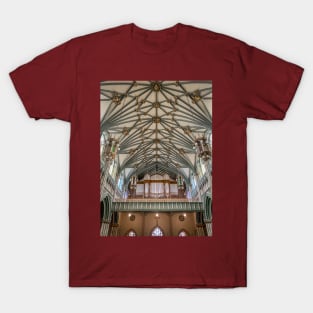 St Dunstan Basilica Pipe Organ Charlottetown PEI T-Shirt